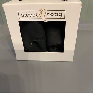 Sweet N Swag Baby Black Loafer in Ebony size 1